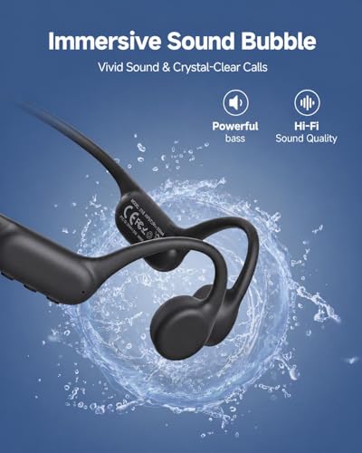 PSIER Bone Conduction Headphones, IPX8 Waterproof Swimming Headphones - image 7