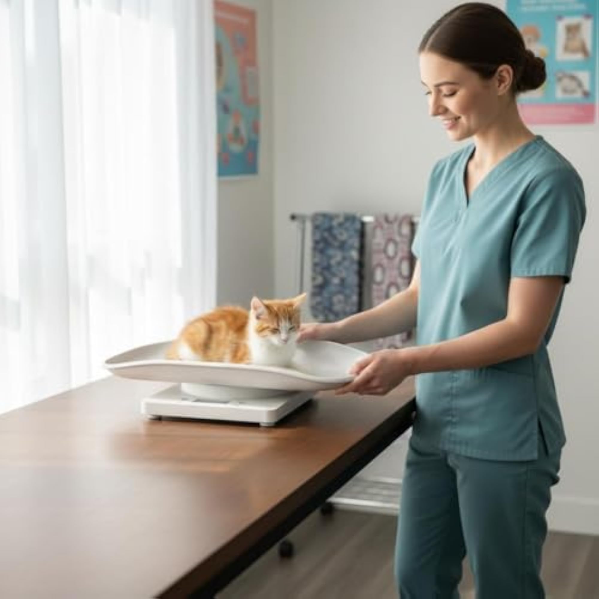 Digital Pet Weight Scale with Unit Conversion