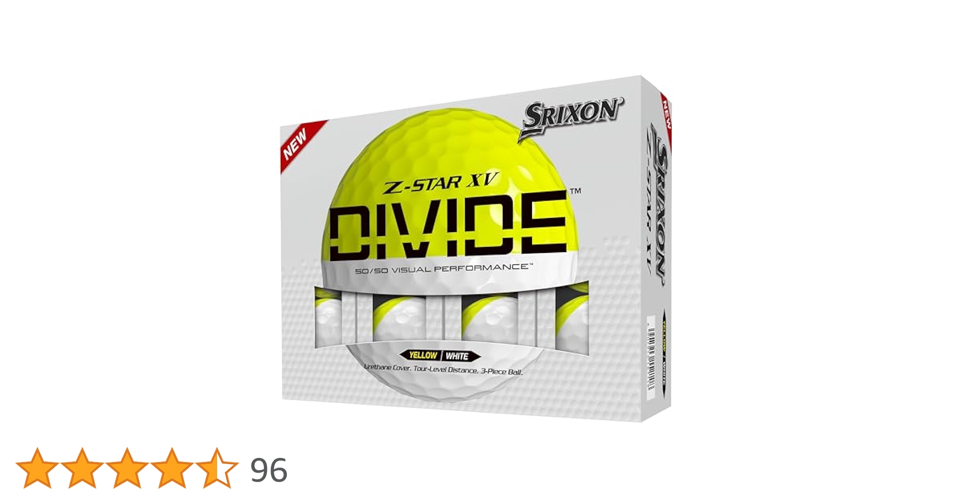 Amazon.co.jp: Srixon Z-Star XV Divide ゴルフボール、Z-Star 8
