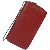 Large Capacity Womens Wallet - PU Leather Card Holder, Zipper Coin