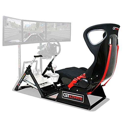 Next Level Racing レーシングシミュレーターコックピット GTultimate V2 折りたたみ可能 主要メーカーステアリングコントローラー対応 NLR-S001 【国内正規品】