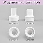 Maymom Pump Valve for Lansinoh Pumps; Duckbills to Replace Lansinoh Pump Valves; Retail Packaging Factory Sealed. 4pc/pk