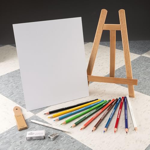 Caballete para pintar Royal & Langnickel REA5403 trípode regulable de madera para lienzos 3