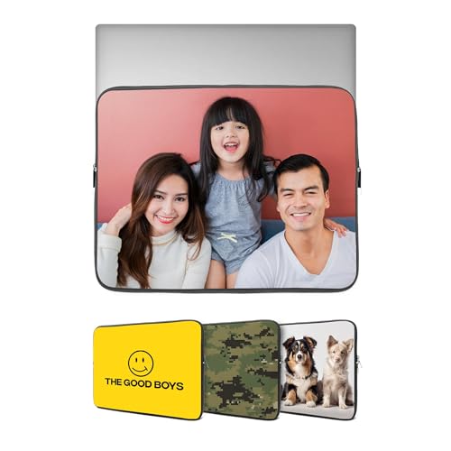 Funda personalizada para portátil de 14 a 15 pulgadas: protege tu ordenador con tu foto favorita