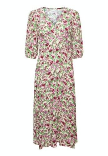 Robe Enora ICHI fleurie taille 36 robe courte droite été originale
