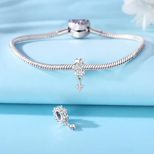Image of ARTCHARM 925 Sterling Silver Stopper Beads Spacers Charms fits European DIY Bracelet, Personalized Gifts for Mothers Day /Birthday /Christmas
