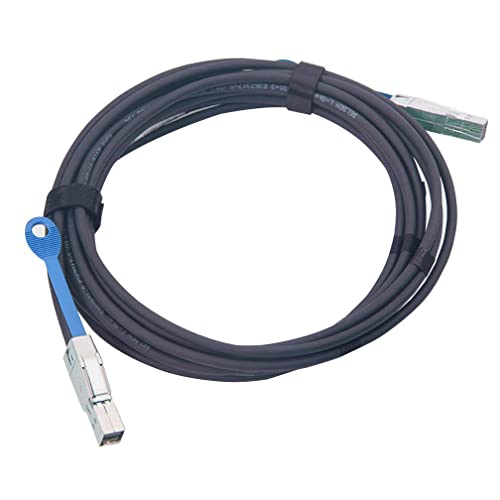 Câble SFF-8644 vers SFF-8644 Mini SAS HD externe 100 Ohms pour carte Raid - 4
