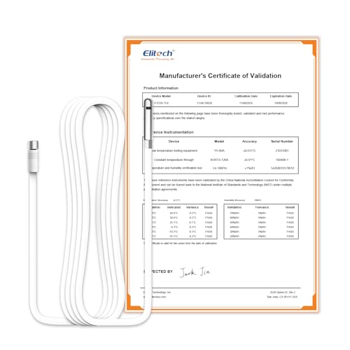 Sonde combinée température humidité Elitech 5m pour RCW-360Plus