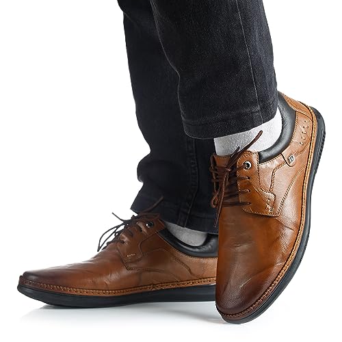 Image of ID Lace-Up Dual Shade Casual Shoes for Men