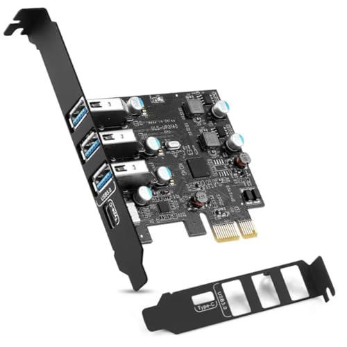 Tarjeta PCIe a USB 3.0 con puerto Tipo C para solucionar la falta de puertos en PC