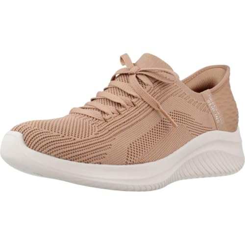 Skechers Zapatillas de Mujer para Caminar Skechers Ultra Flex 149710 Tan Rosa - Sneaker,