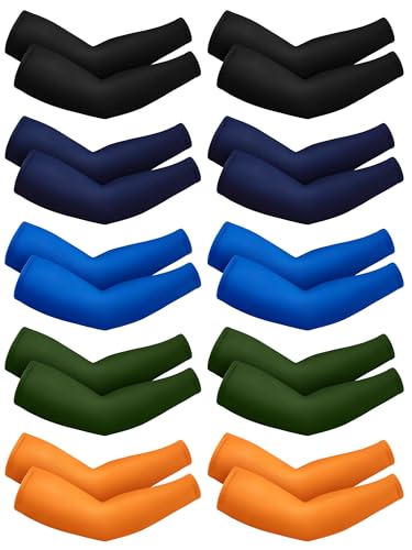 Image of Boao 10 Pcs UV Arm Sleeves Tattoo Cover