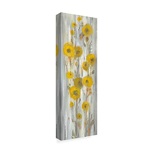 Trademark Fine Art WAP04908-C1032GG Roadside Flowers II Crop by Silvia Vassileva Fine Art, 10x32-Inch, Multicolor