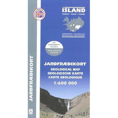 Iceland Geological Map 1: 600 000