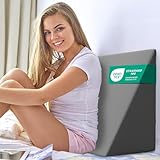 Almohada Cuña para Cama, Cojín Ergonómico con Espuma Que Retiene la Forma (30×50×60 cm)