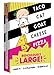 Taco Cat Goat Cheese Pizza Ridiculously Large Edition Wildly Entertaining Oversized Card Game for Family Game Night | Easy to Play 10 Min Rounds | for Kids, Teens, Adults, and Families | 2-8 Players