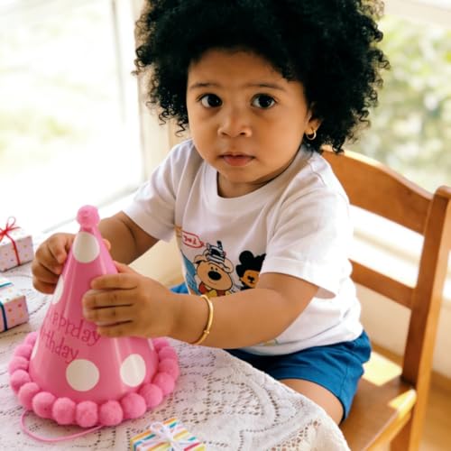 Image of Ethlyn 2Pcs /Lot Kids Jewelry Gold Plated Adjustable Beads Bracelet Bangle Birthday Christmas Gifts for Girls 4years old