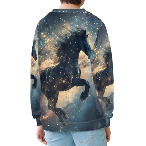 Pinupub Kids Animal Graphic Sweatshirt Boy Girl Winter Long Sleeve Crew Neck Casual Pullover Sweater4