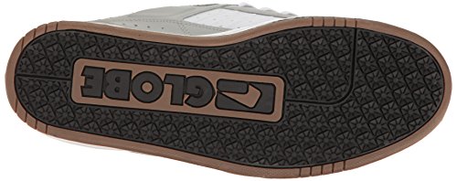 Image of Globe Mens Fusion Skate Shoes, Grey /Blue /White, 7 M US