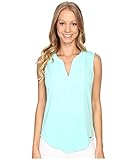 Calvin Klein Women's S/L Top W/ Pleat Front