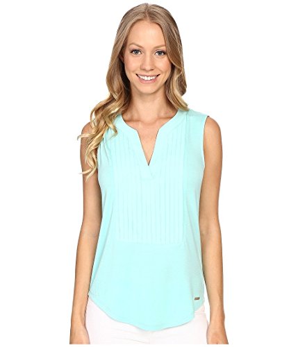 Calvin Klein Women's S/l Top W/Pleat Front