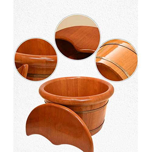 Tina de madera para pie spa y masaje miniatura 4
