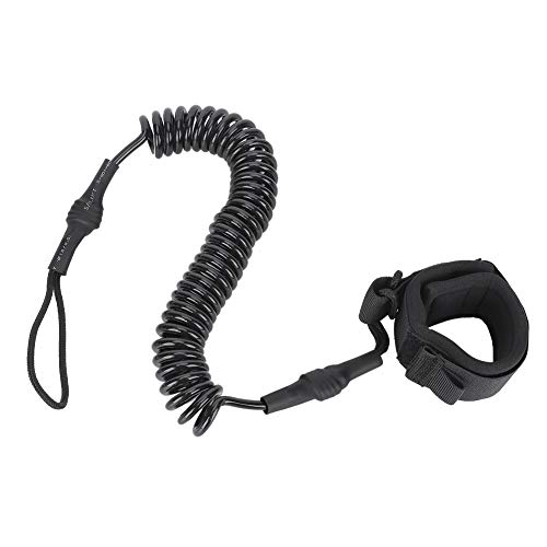 VGEBY Coleira de surfe de 5,5 mm de espessura, correia para prancha de surf, alça SUP para Shortboar