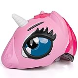 ANIMILES Kids Helmet Unicorn Bicycle Helmet for Girl Boy, Safety Certified Children's Helmets for 3-8 Years Multi-Sport Bike Helmet for Skateboard Skating Scooter (Pink)