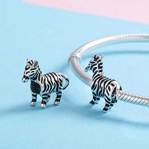 Breloque oiseau en argent sterling 925 ciselé pour bracelet