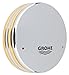 Produktbild GROHE Abdeckkappe (für Europlus von 1988 bis 1991), chrom/gold, 46130IG0
