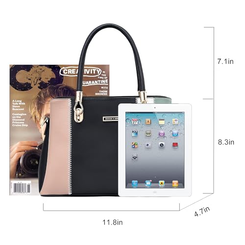 Image of KURGOOL Women Purses and Handbags Top Handle Satchel Shoulder Bags Messenger Tote Bag for Ladie