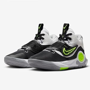 NIKE KD Trey 5 X Tênis de basquete adulto DD9538-101 (Branco/Volt