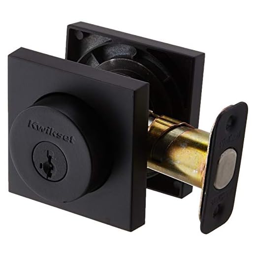 Kwikset 159SQT-S Halifax Double Cylinder Deadbolt with Smartkey Technology, Iron Black