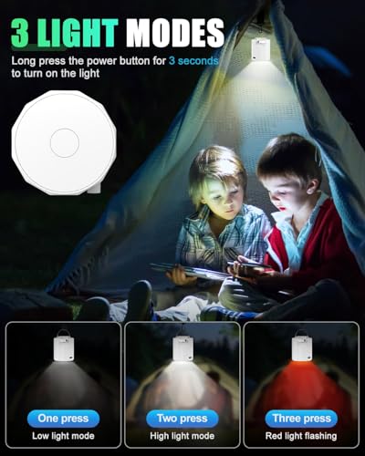Gonfleur électrique miniature Rantizon ultra léger avec éclairage LED de base