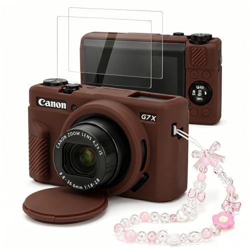 Funda de silicona para Canon PowerShot G7 X Mark II