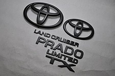Amazon trj120ランドクルザープラド 前期 マットブラックエンブレム 6点set 純正 メッキ 艶消し 黒 セット 単品 車 車パーツ カーパーツ 高品質 エンブレム 車 バイク Amazon trj120ランドクルザープラド 前期 マットブラックエンブレム 6点set 純正 メッキ 艶消し 黒 セット 単品 車 車パーツ カーパーツ 高品質 エンブレム 車 バイク