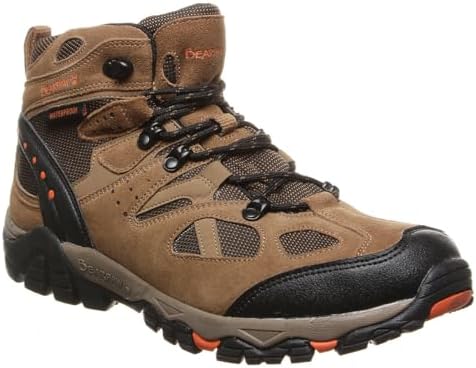 BEARPAW Men's Brock Wide Hickory Size 11 | Men's Ankle Boot | Men's Hiking Boot | Comfortable Winter Boot | Image 1