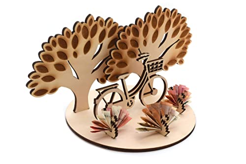 Money gift, bicycle, decorative bicycle, model bicycle, e-bike, pedelec, electric bicycle, wedding, birthday