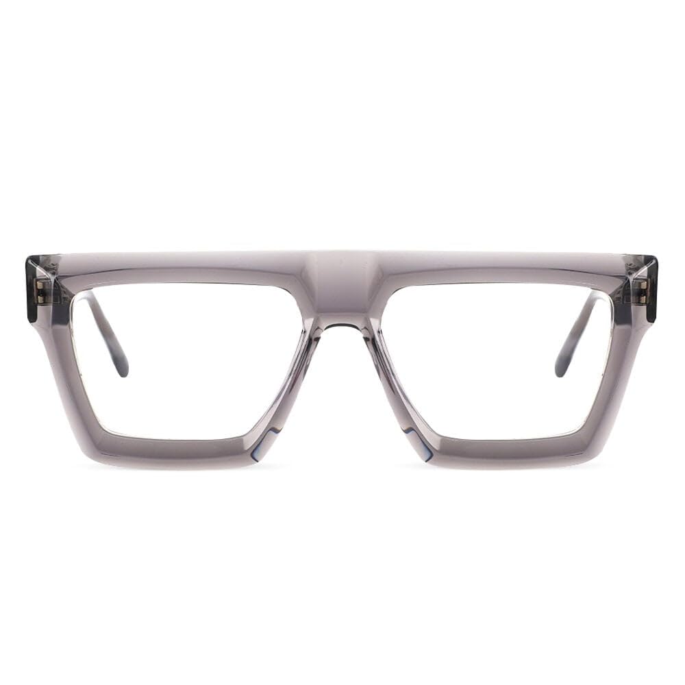 Übergröße Lesebrille Acetat, Pilotenbrille Lesehilfe Retro für Herren