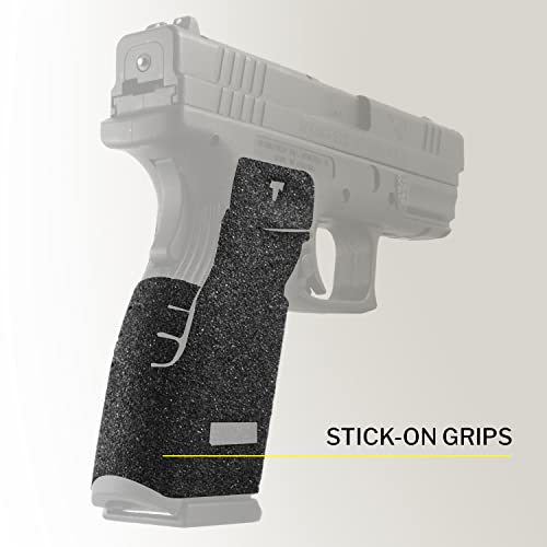 TALON GRIPS 202G for Springfield Armory XD Full Size 9mm/.357/.40, Black Granulate