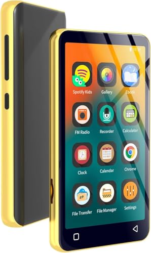 MP3 Player with Bluetooth Gold