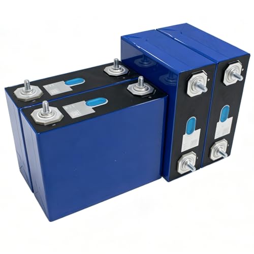 Image of EVE LiFePO4 Cell 3.2V 116Ah A41 Grade A Deep Cycle Battery Lithium Iron Phosphate Rechargeable Battery Max.Continous Discharge /Charge 300A /3C,Included M6 Nuts and Bus Bars