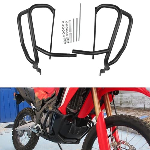 �N���b�V���o�[�p�[�c �t�F�A�����O�o���p�[�v���e�N�^�[ �ɓK������z���_ CRF300L 2020 2021 2022 2023 2024 2025 �o�C�N�p�G���W���K�[�h �N���b�V���o�[