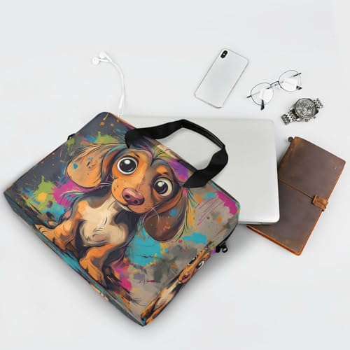 Bolso para laptop 15.6 pulg con cierre y diseño cartoon miniatura 7