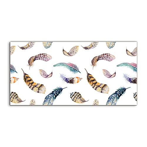 Art abstraction feathers image acrylique Coloray pour illuminer le mur de votre chambre