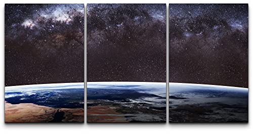 wall26 - Earth from Outer Space - Canvas Art Wall Art - 246 Panels