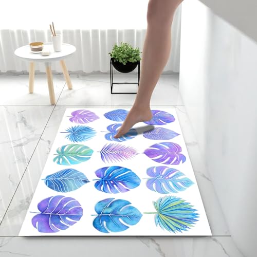 Tapis aquarelle de qualité supérieure lavable avec dos antidérapant