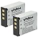 Produktbild vhbw 2X Akku kompatibel mit Fujifilm FinePix SL260, SL240, F305, SL1000, SL305, SL300, SL280 Videokamera Camcorder (1300 mAh, 3,7 V, Li-Ion)