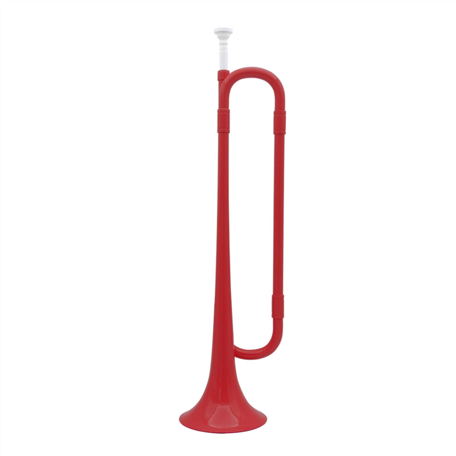 KESHUO B Flat Bugle Trumpet Cavalry Trumpet Plastic Trumpet with Mouthpiece for Band School Student Brass Instruments Trumpets