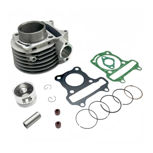 Kit cylindre 50mm 100cc GY6 139QMB pour piston de scooter de cyclomoteur 4t et de go kart